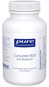 Pure Encapsulations Curcumin 500 
with Bioperine®