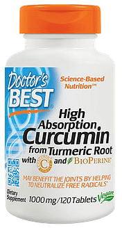 Doctor's Best Curcumin C³ Complex -- 1000 mg