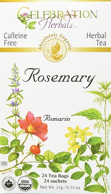 Celebration Herbals Organic Rosemary Leaf Tea Caffeine Free
